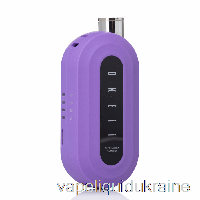 Vape Liquid Ukraine DAZZLEAF DKEii 510 Battery Purple